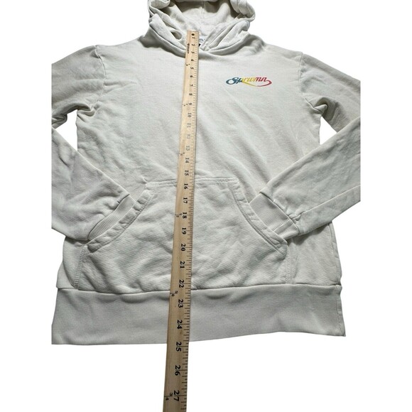 SPRWMN Revolve Sz Small Script Logo Hoodie Sweatshirt Cream Long Sleeve #KL11-5 - Picture 6 of 14
